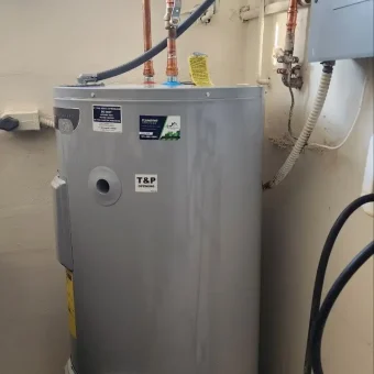 Water heater main page